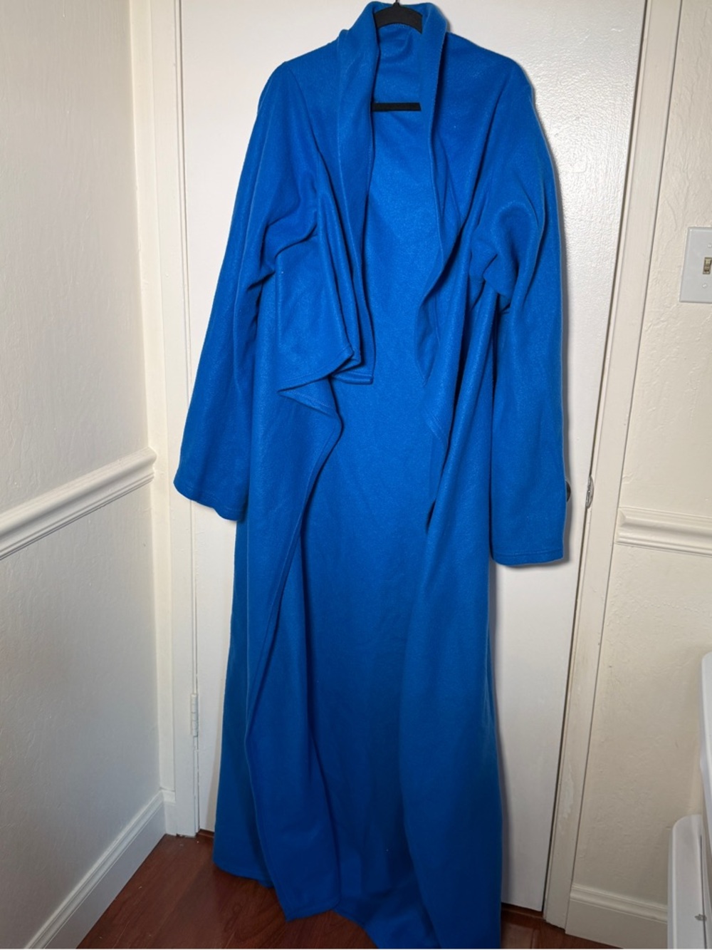 One Size Snuggie Open Front - Bright Blue Unisex